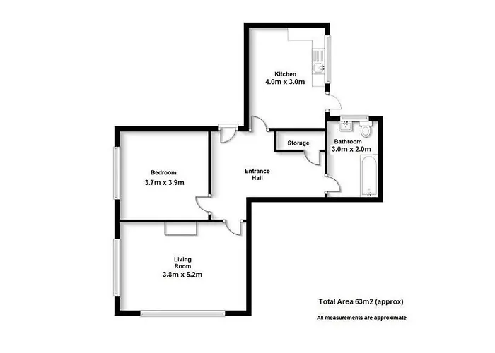Apartament typu deluxe z 1 sypialnią